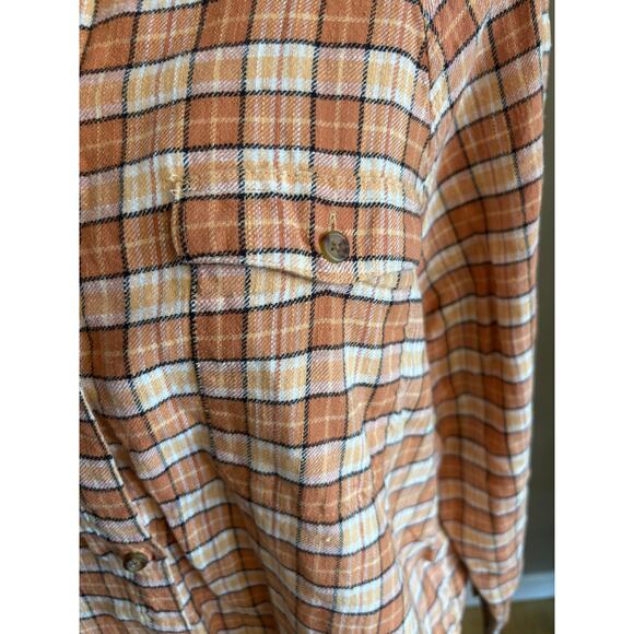 Billabong Womens Best Time Flannel Long Sleeve Shirt LARGE - Picture 5 of 13